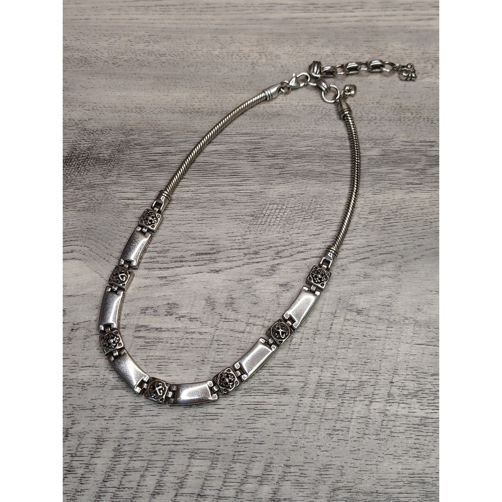 Brighton necklace Retired Tribeca Bar Link Adjustable Link Necklace